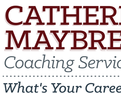 Logo Design - Catherine Maybrey Coaching Services
