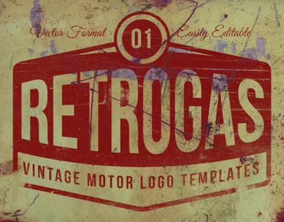 RetroGas Vintage Logos