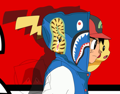 Ash, Shark Hoodie