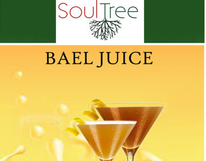 Label on Bael Juice