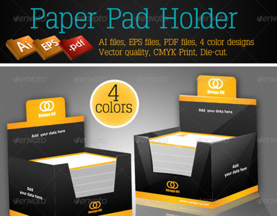 Paper Pad Holder