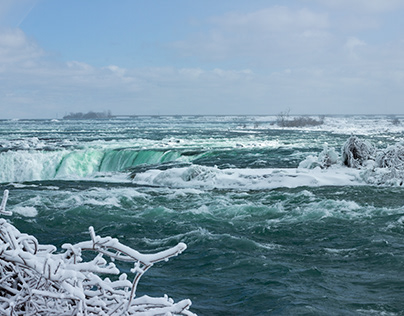 Niagara Falls In Winter