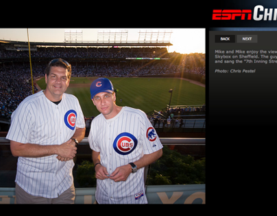 ESPN - Mike & MIKE at Wrigley Field