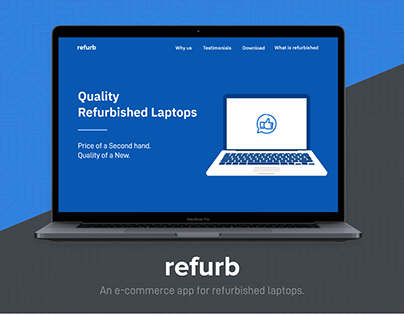 Website presentation- Refurb App