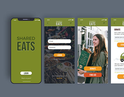 Shared Eats Mobile Application