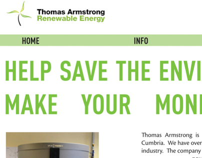 Thomas Armstrong Renewable Energy Brief