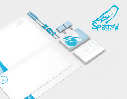 Sparrow Press Identity Package