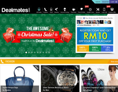 Dealmates Flash Sales Website