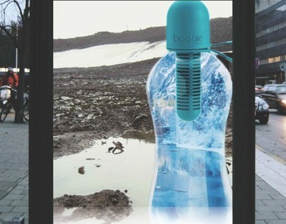 Bobble Water Bottle Ad Campaign