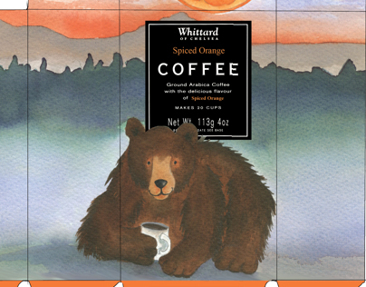 Whittards Coffee Packaging