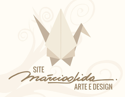 Site Márcia Okida - Arte e Design (TCC)