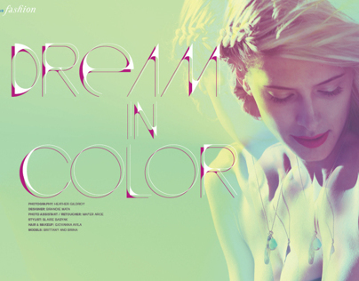 Graffiti Beach Magazine - Dream in Color Lookbook