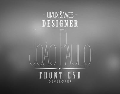 João Paulo // self branding