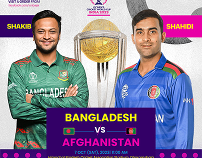 ICC Men's World Cup 2023 Bangladesh vs Afghanistan