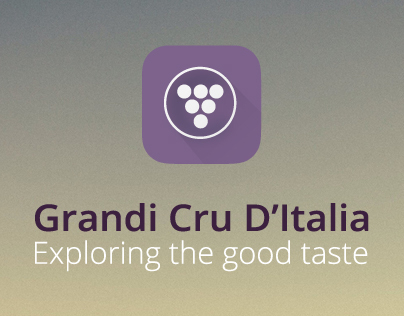 Grandi Cru D'Italia App Design