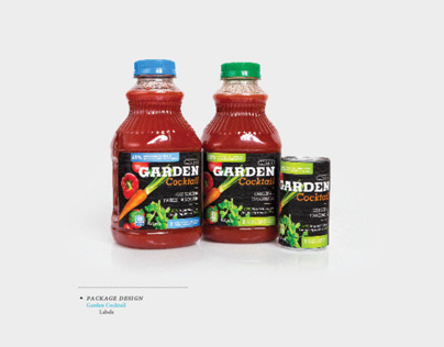 Garden Cocktail - Package Design