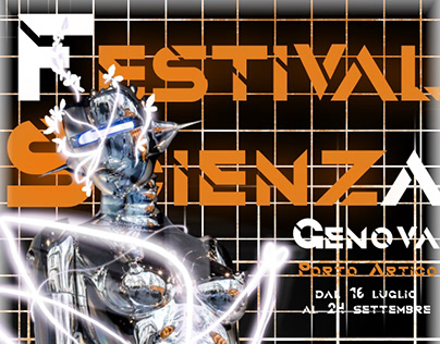 Locandina/biglietto d'ingresso Festival Scienza Genova