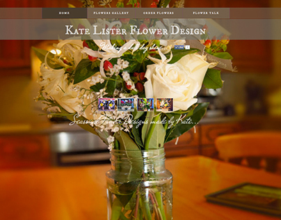 Flower Designer Website