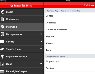 Santander - iPad App
