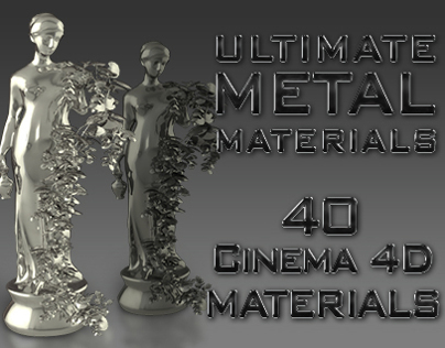 Cinema 4D Ultimate Metal Materials Pack