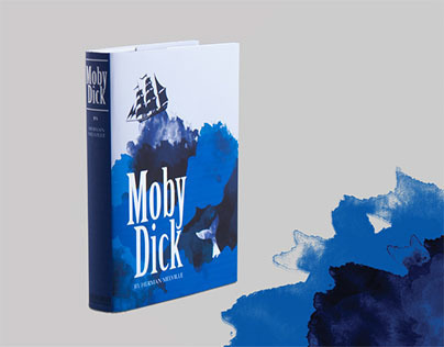 Moby Dick Book Cover