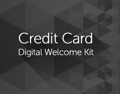 Credit Card Digital Welcome Kit
