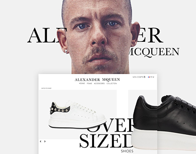 Alexander Mcqueen / Website Designer