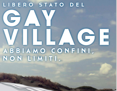 Co-branding Bulsara Adv Gay Village - Rome