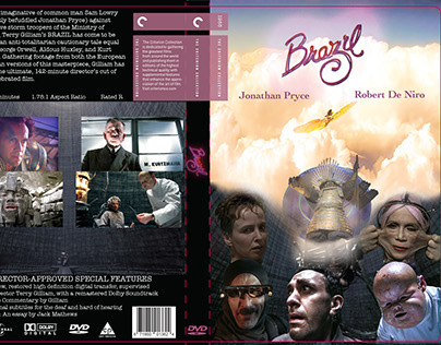 Brazil DVD Package and Disk Design