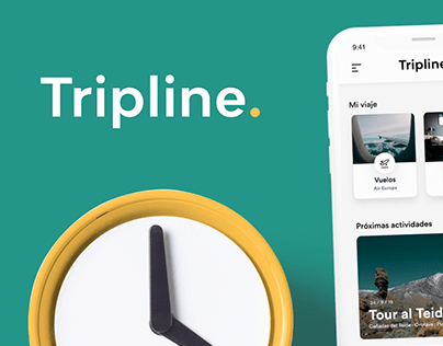 Tripline app - UI / UX Design