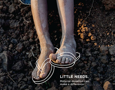 GOONJ- Little Needs | Advertising campaign.