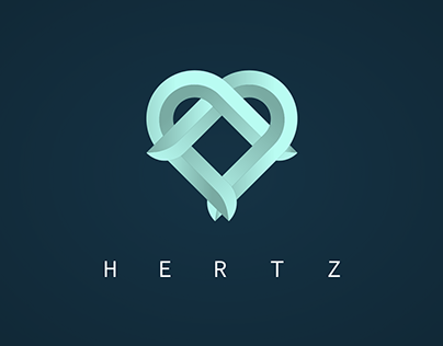 Hertz Logo design