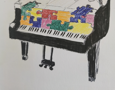Grand piano puzzle