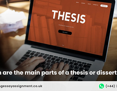 Essential parts of a nursing thesis or dissertation