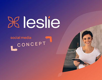 Leslie - Social Media Concept