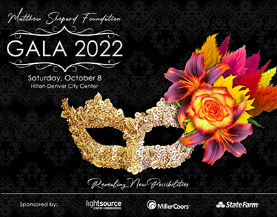 Matthew Shepard Foundation 2022 Gala Theme Design