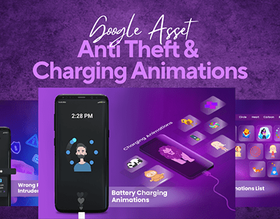 Anti Theft & Charging Animation App - Google Asset