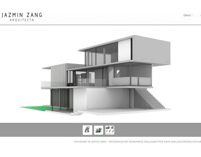 Jazmin Zang Arquitecta - Web