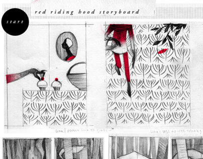 Red Riding Hood Storyboard