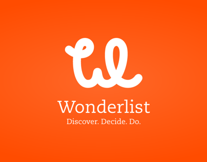 Wonderlist identity + mobile design
