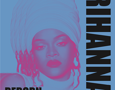 Rihanna Album Cover and Tour Poster