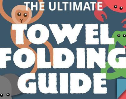 The Ultimate Towel Folding Guide Infographic
