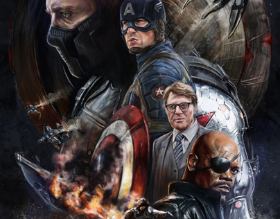 Captain America: The Winter Soldier / Poster Posse #5