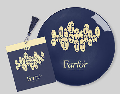 Farfor - tableware store brand identity