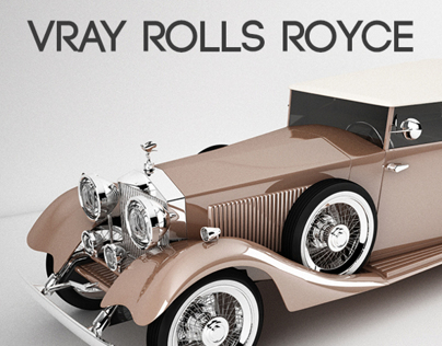 Rolls Royce - Vray Lighting
