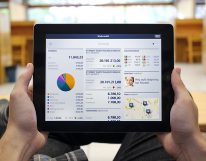 Nykredit - Banking app for iPhone + iPad