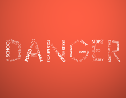 Breaking Bad I Am The Danger - Kynetic Typography