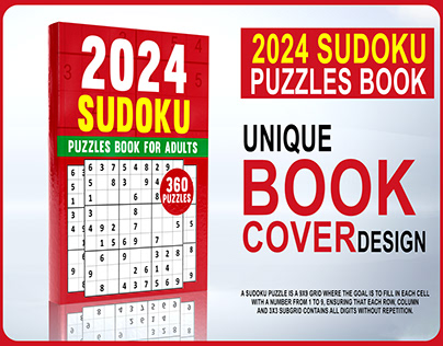 Sudoku Puzzles Book Cover Design