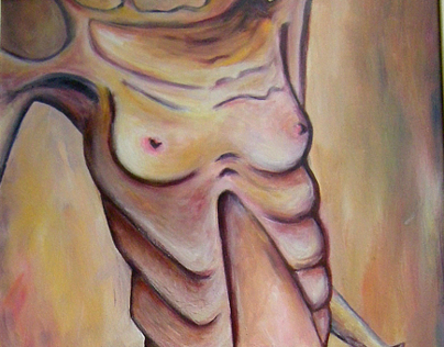 Painting "Naked truth"