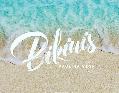 #Bikinis / Falabella con Paulina Vega / Lettering